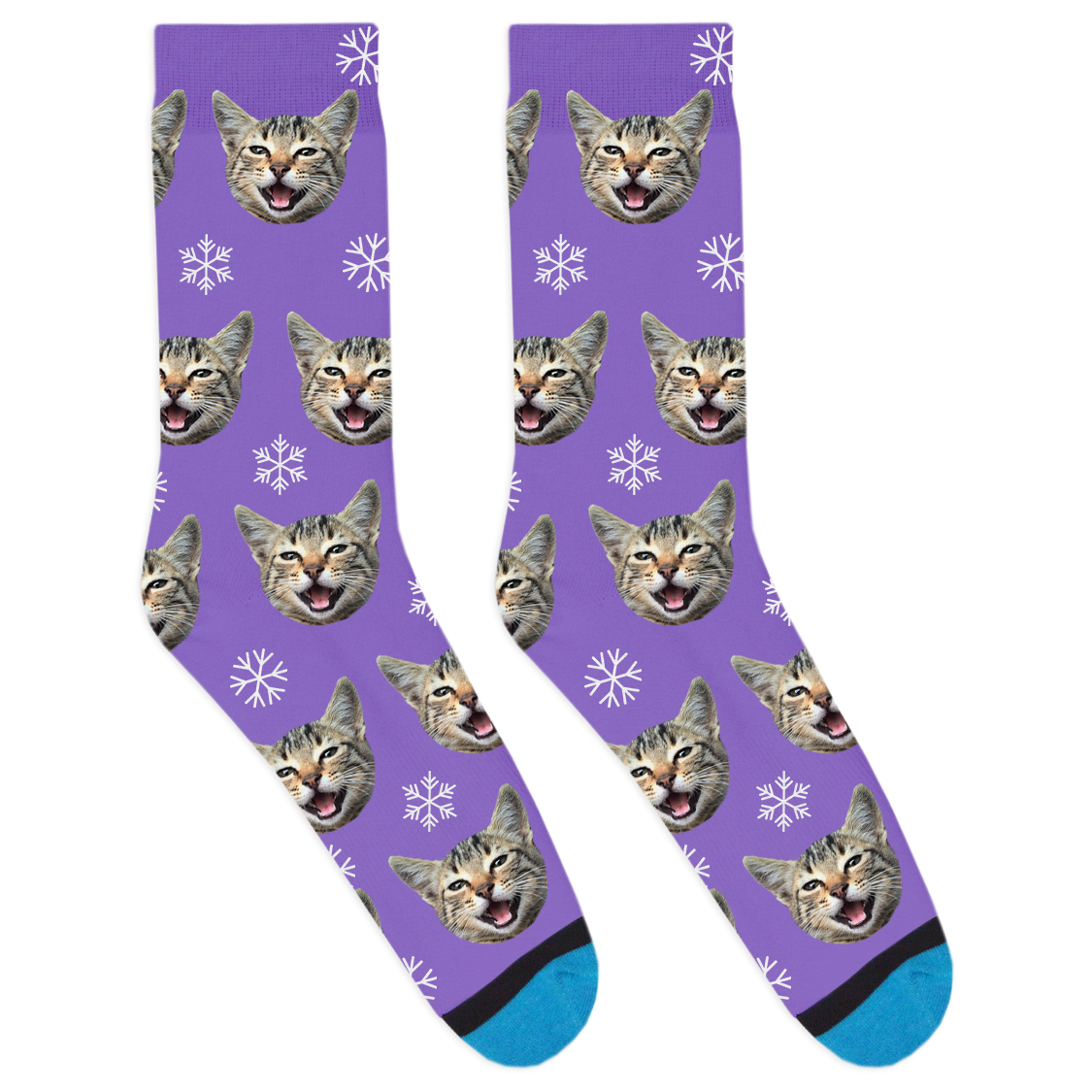 Custom Snowflake Socks