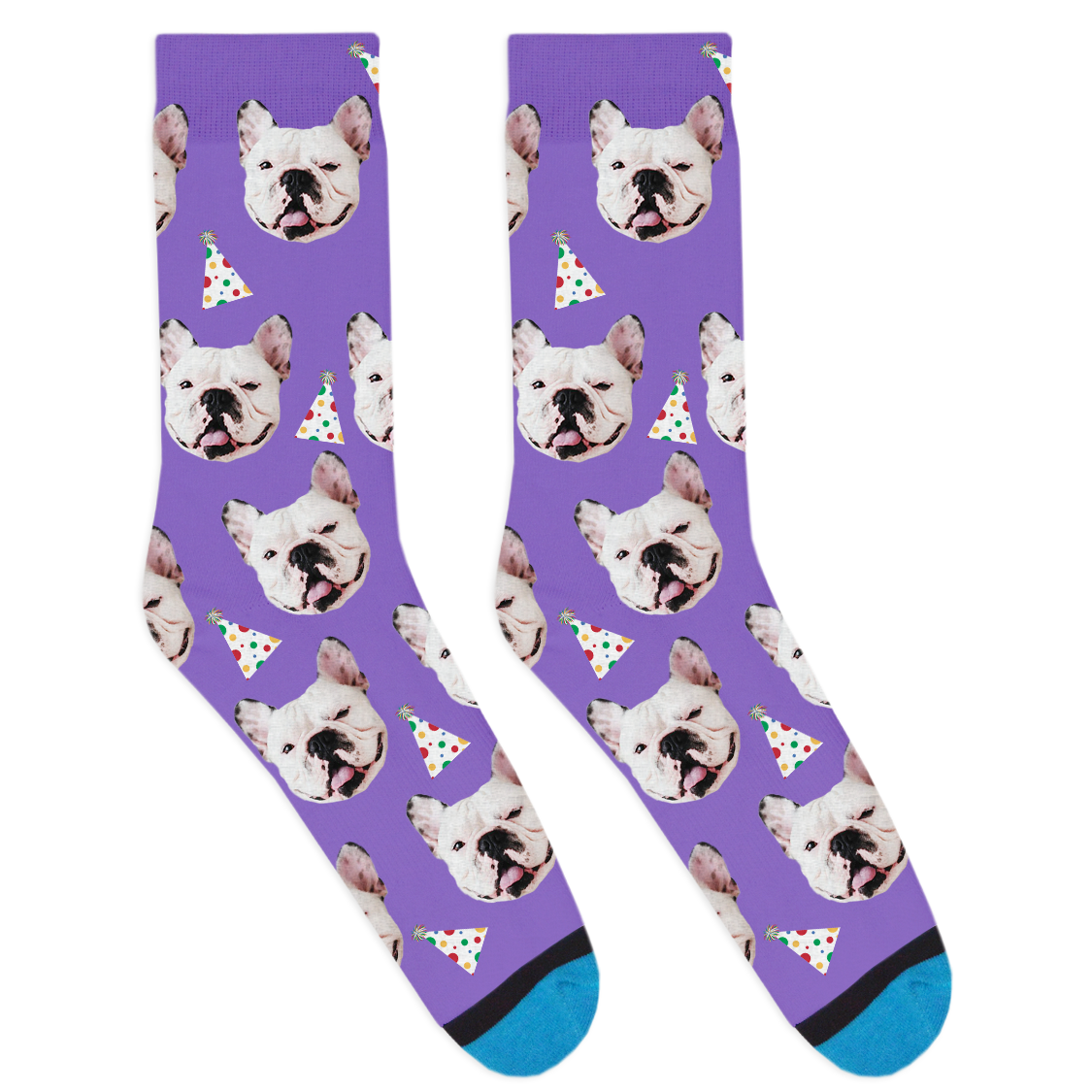 Custom Party Hat Socks