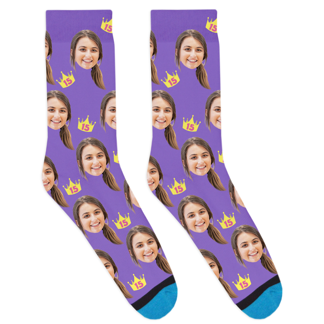 Custom Quinceañera Socks