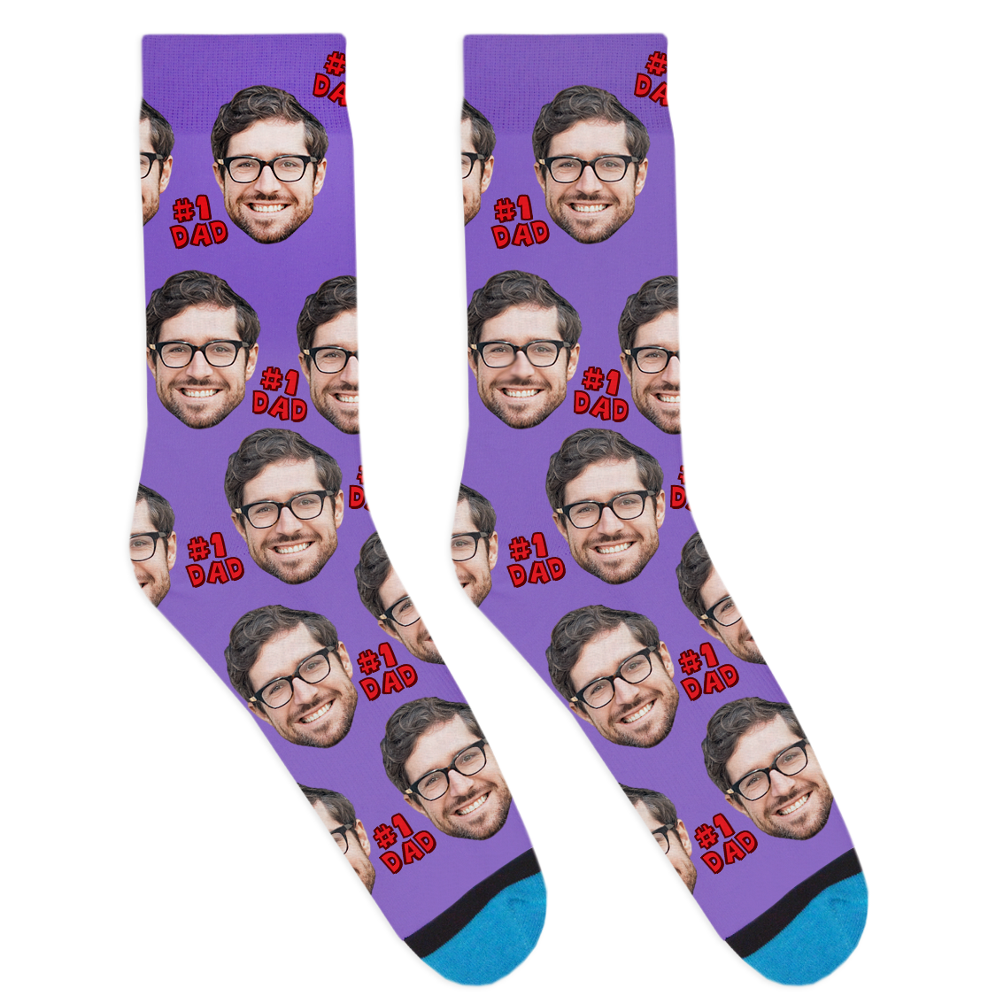 Custom #1 Dad Socks