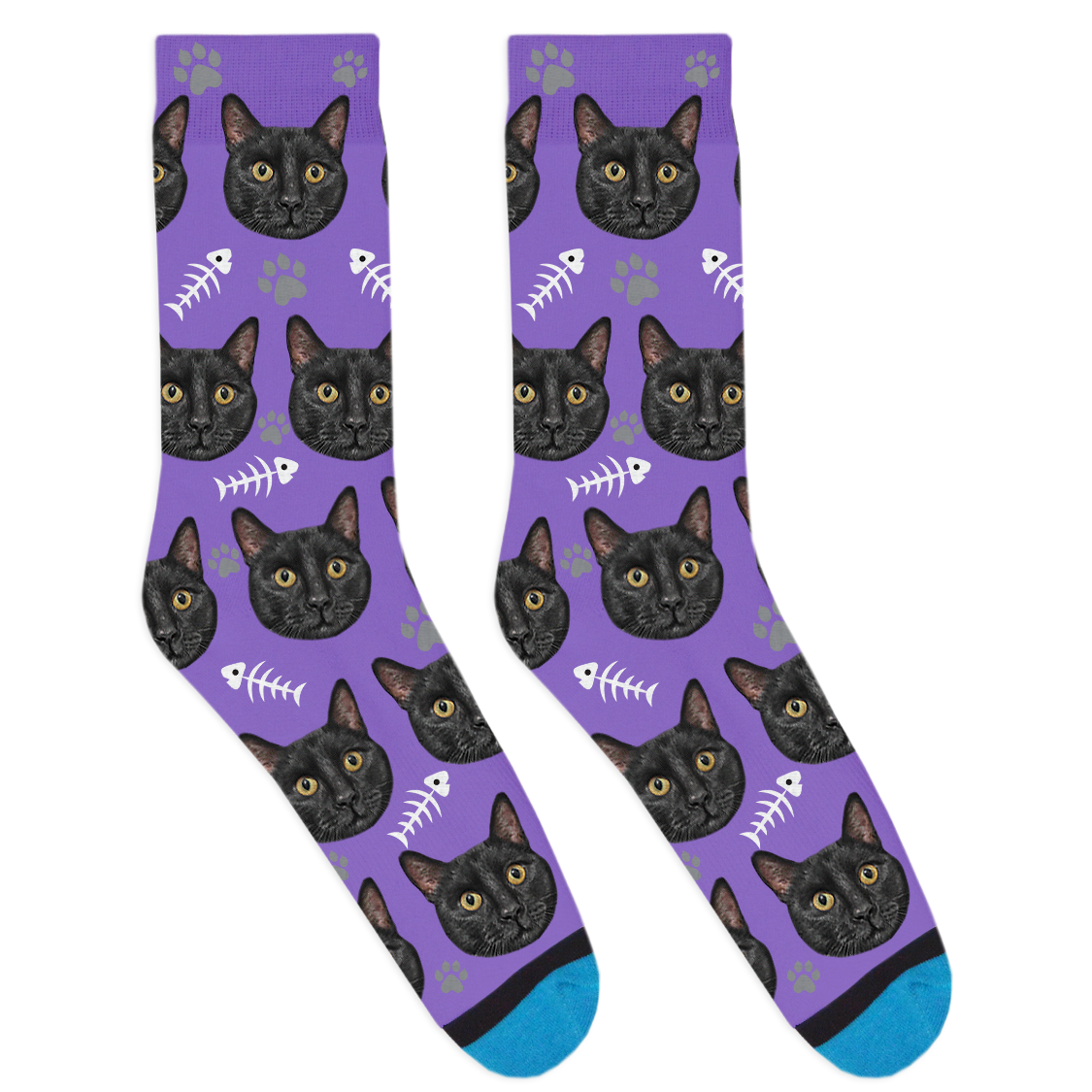 Custom Cat Socks