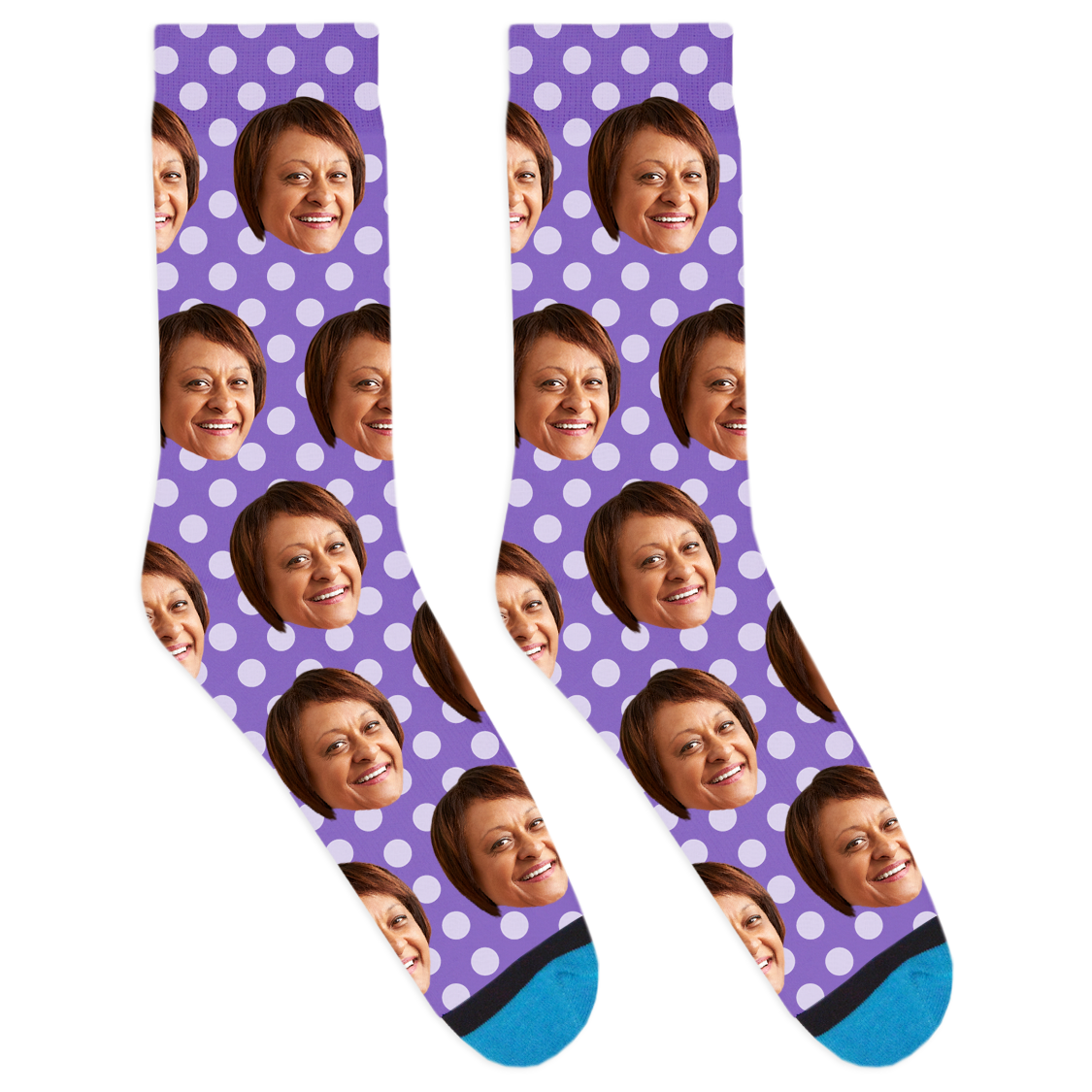 Custom Polka Dot Socks