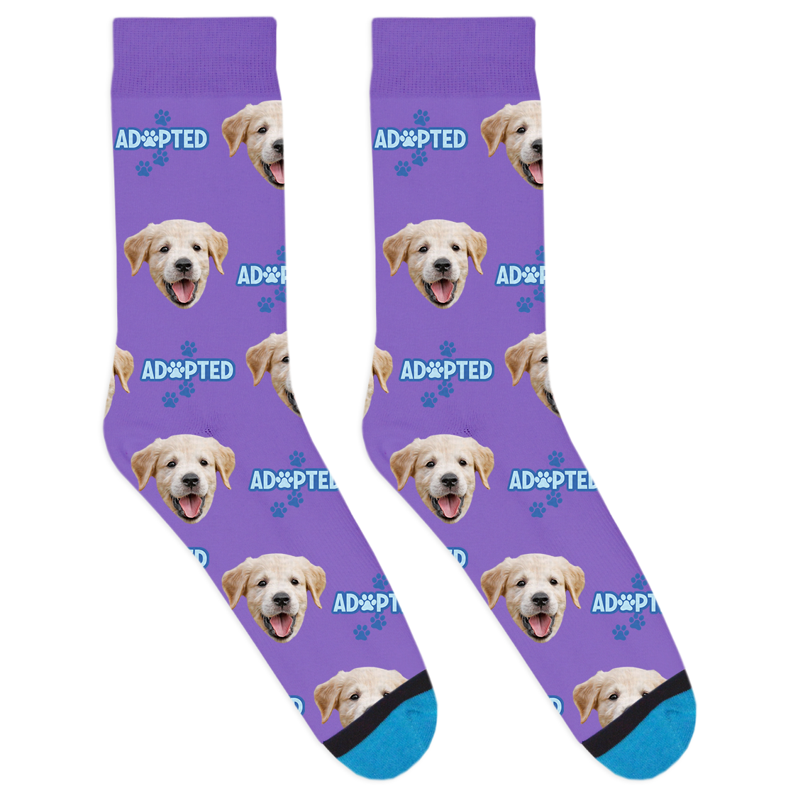 Custom Adopted Socks