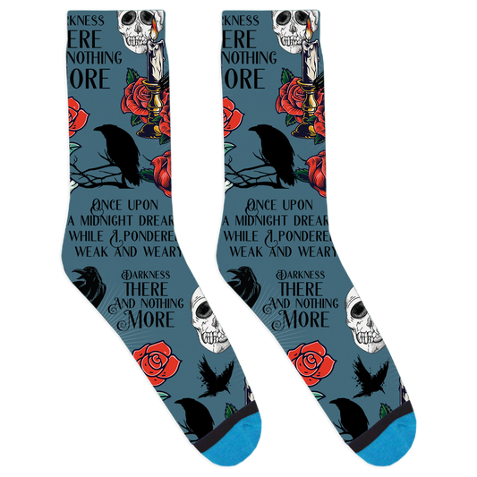 Quoth the Raven Socks
