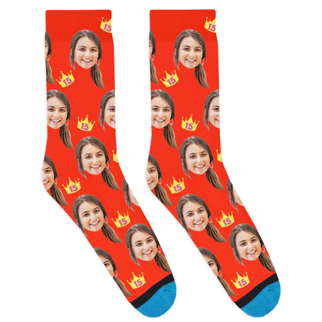 Custom Quinceañera Socks