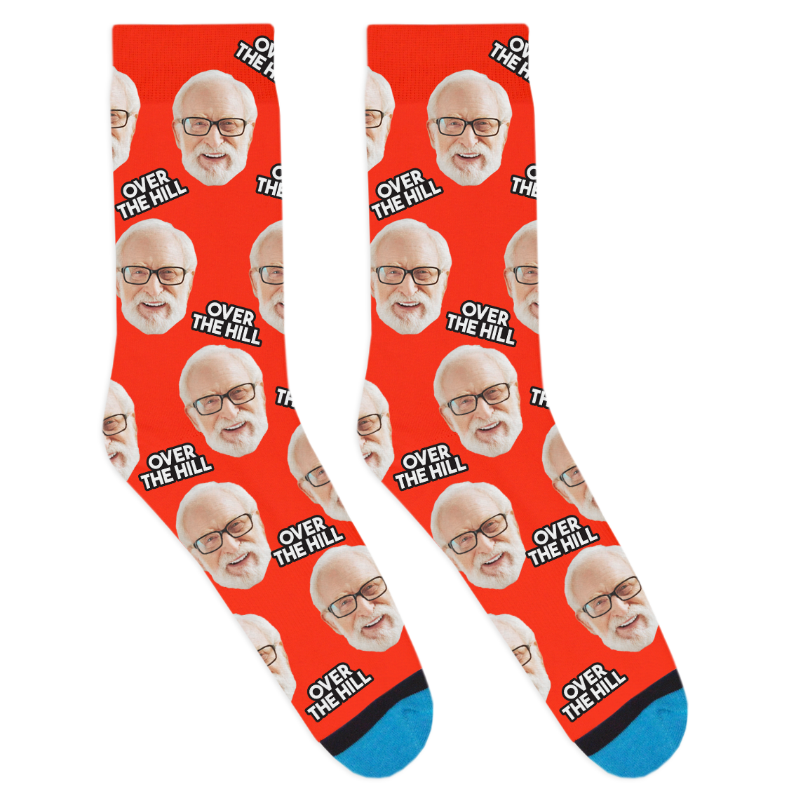 Custom Over the Hill Socks