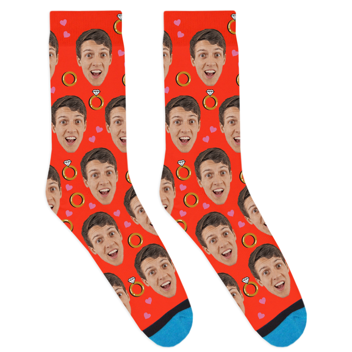 Custom Wedding Socks