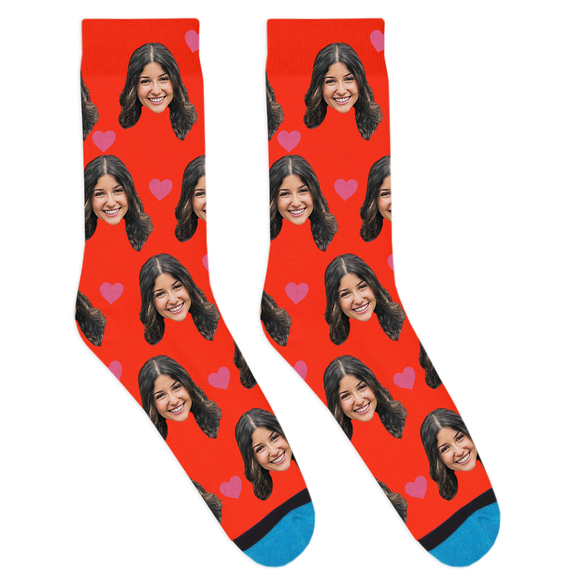 Custom Valentines Socks