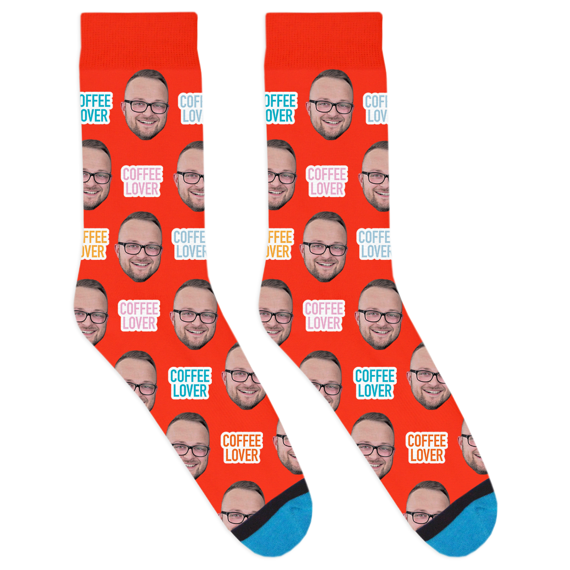 Custom Coffee Lover Socks