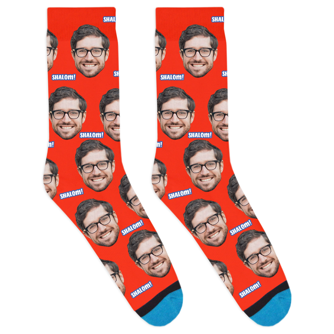 Custom Shalom Socks