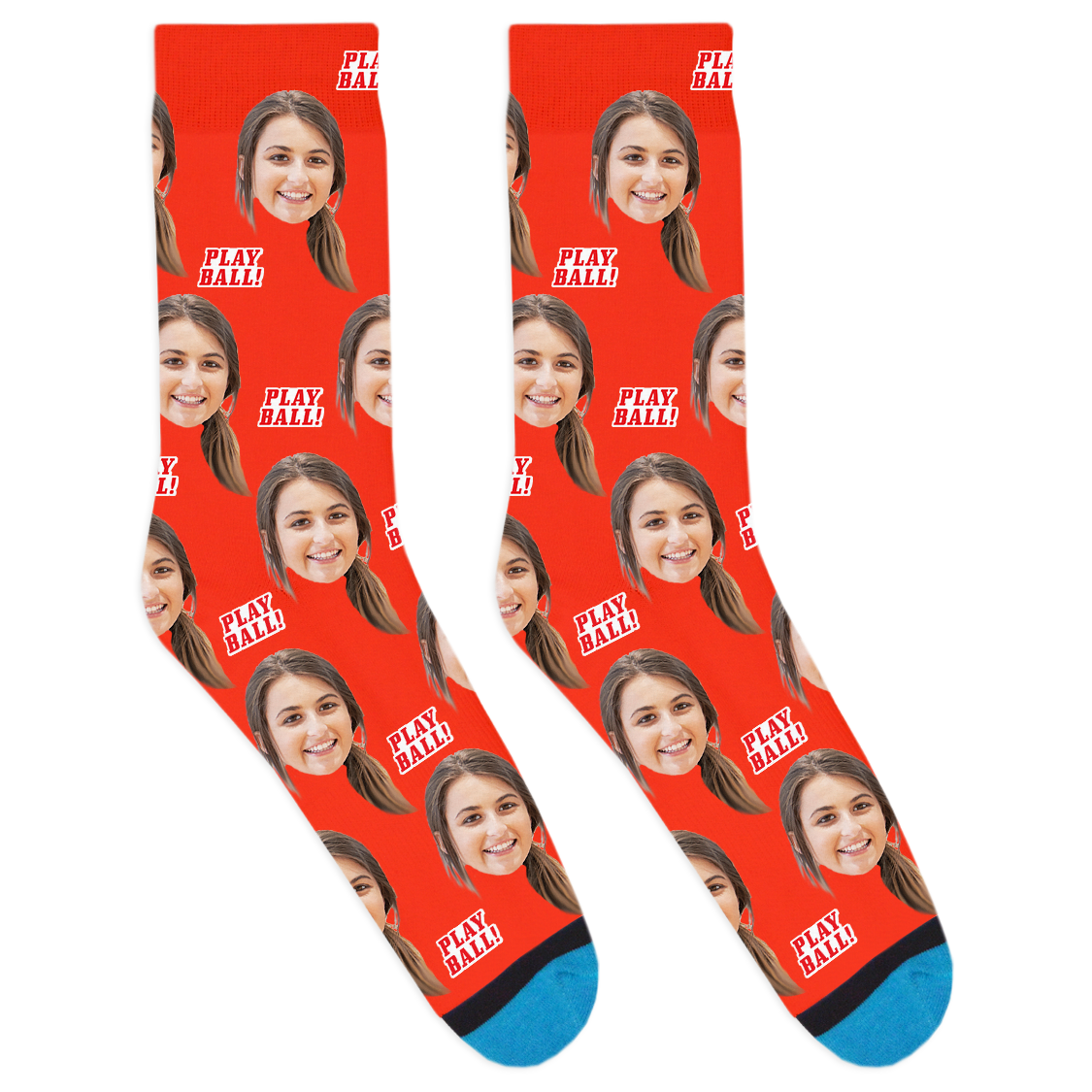 Custom Play Ball Socks