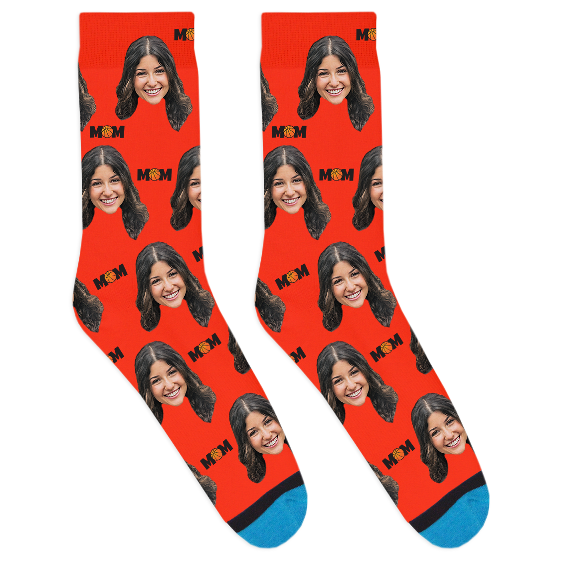 Custom Basketball Mom Socks