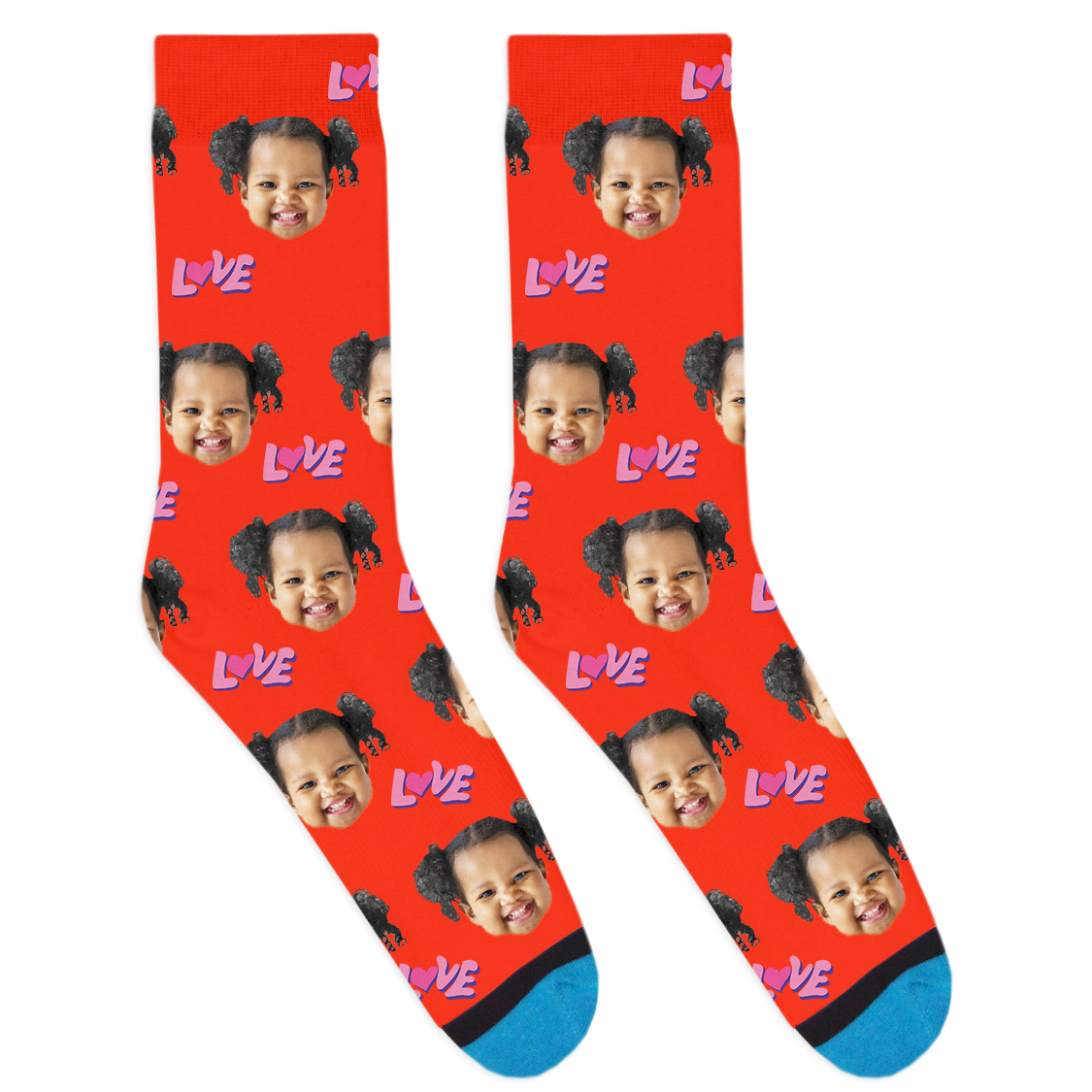 Custom Love Socks