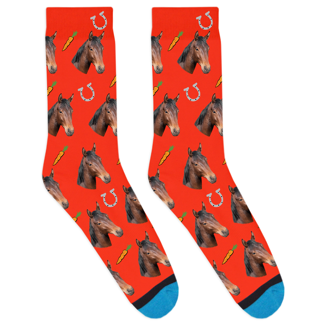 Custom Horse Socks