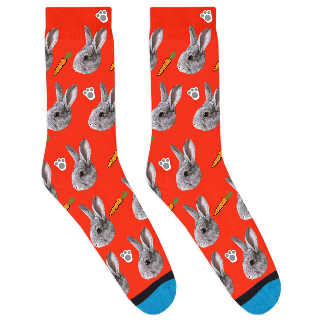 Custom Bunny Socks