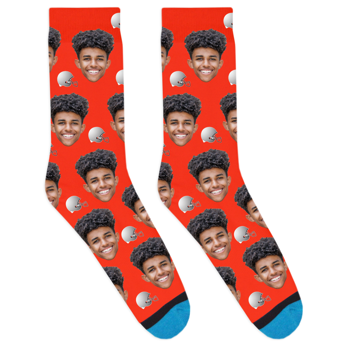 Custom Football Helmet Socks