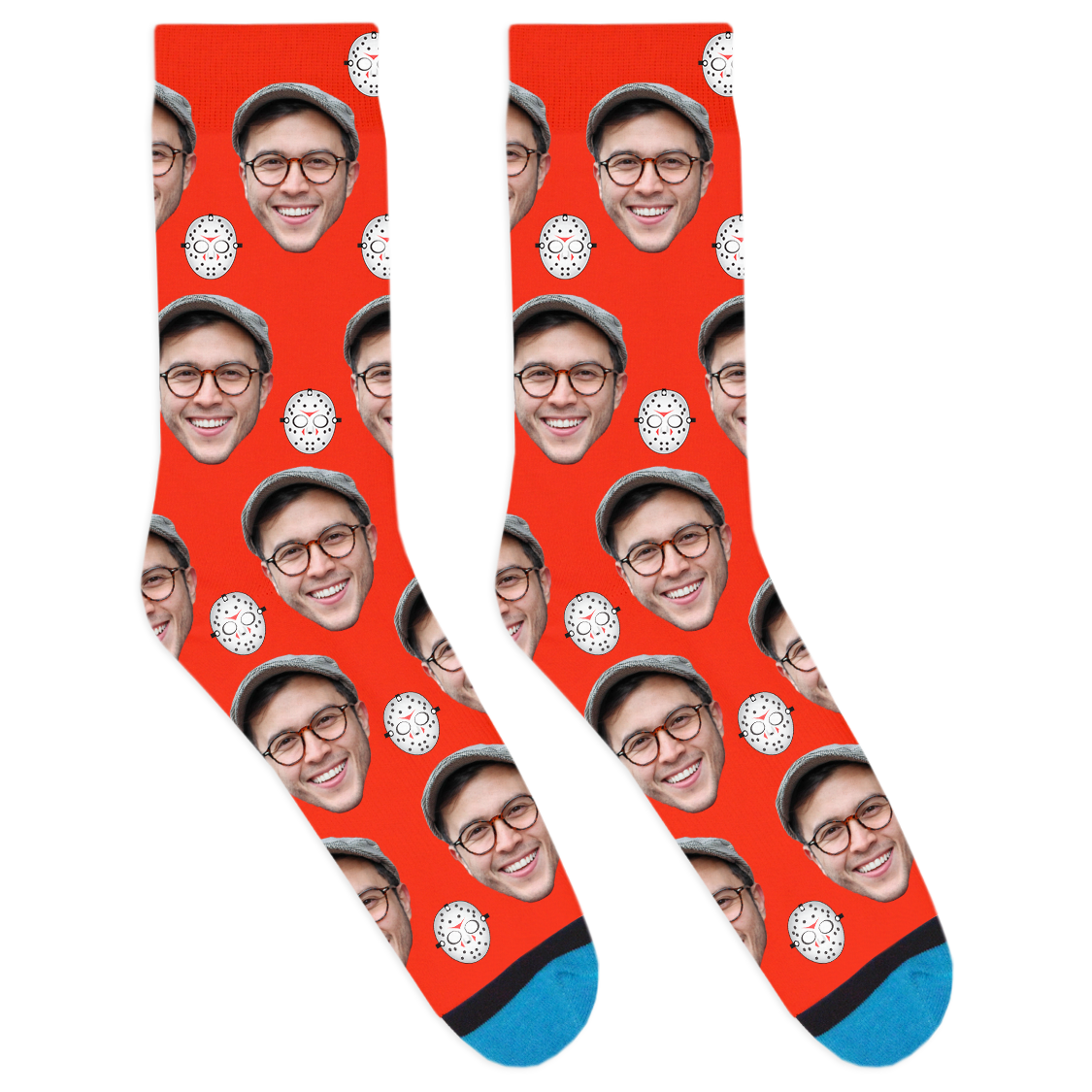 Custom Hockey Mask Socks