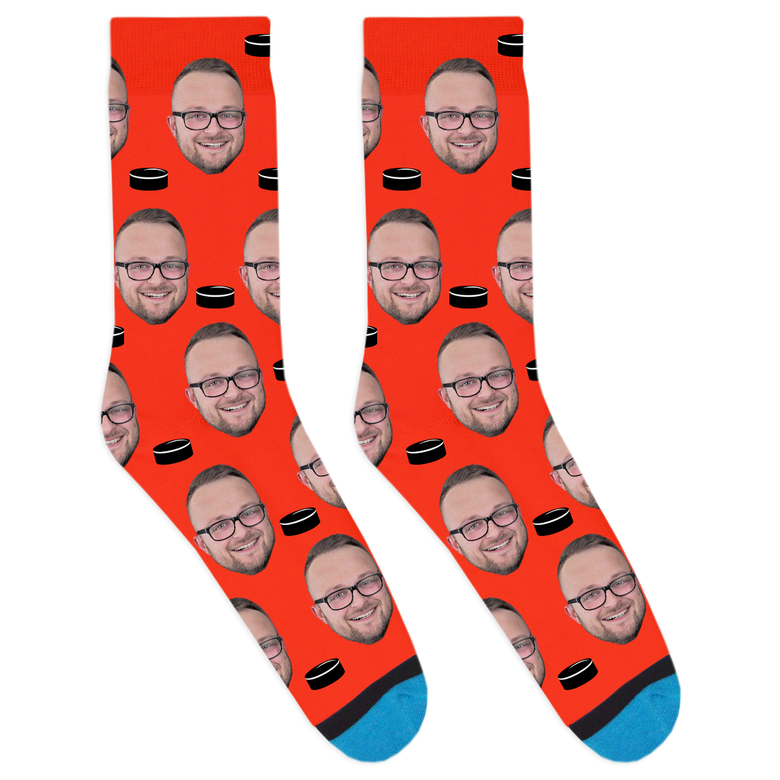 Custom Hockey Puck Socks