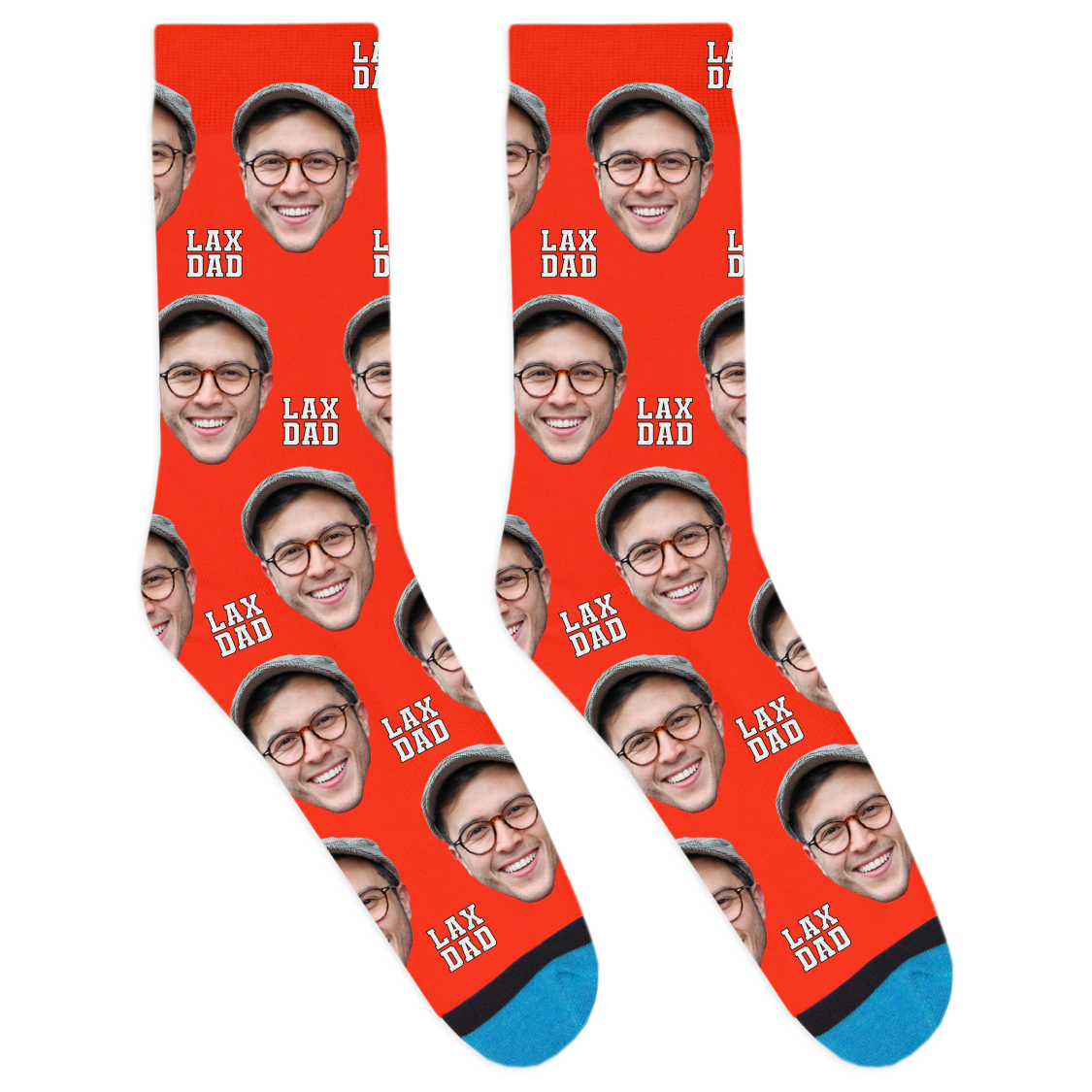 Custom Lacrosse Dad Socks