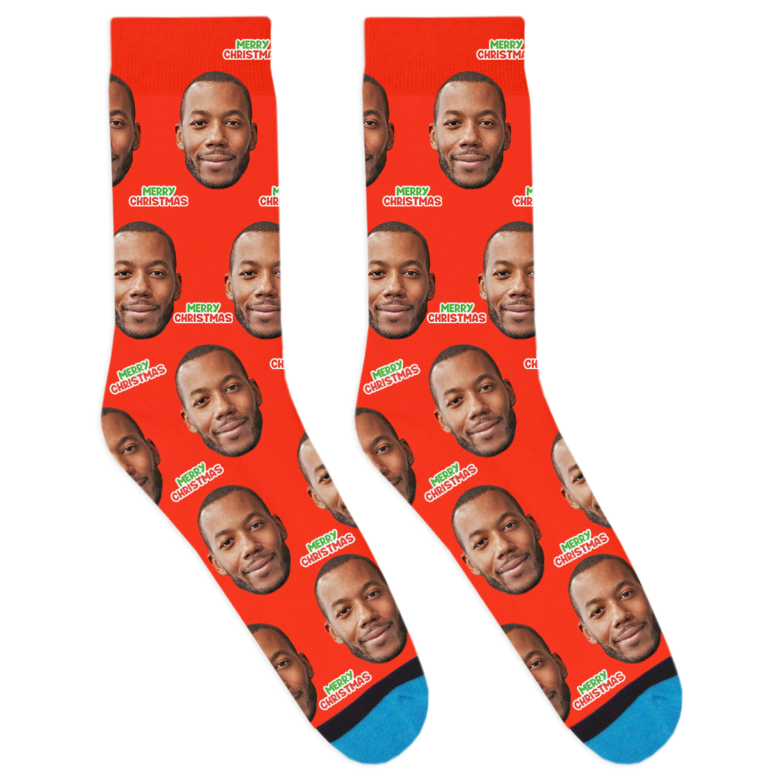 Custom Merry Christmas Socks