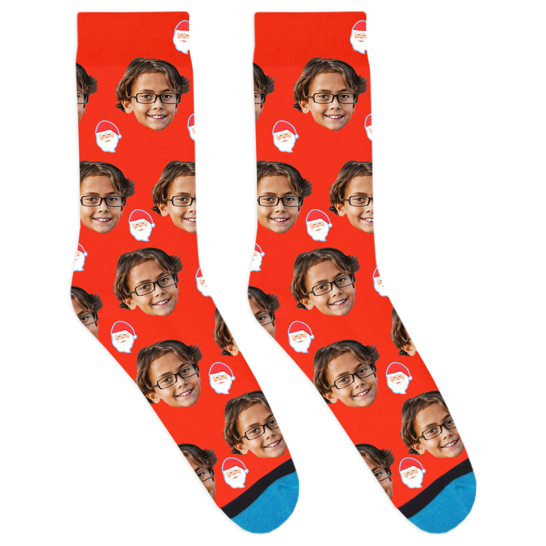 Custom Santa Claus Socks