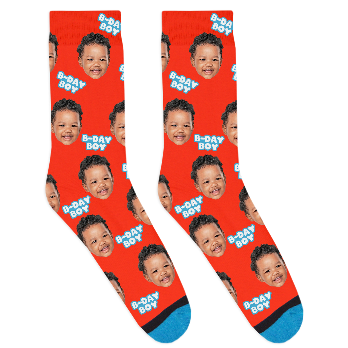 Custom Birthday Boy Socks
