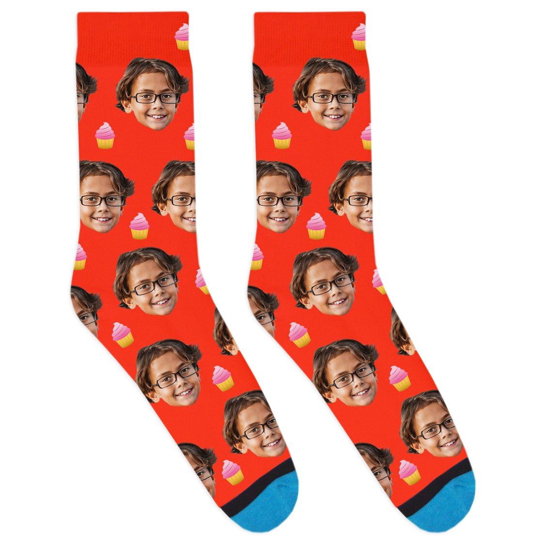 Custom Cupcake Socks