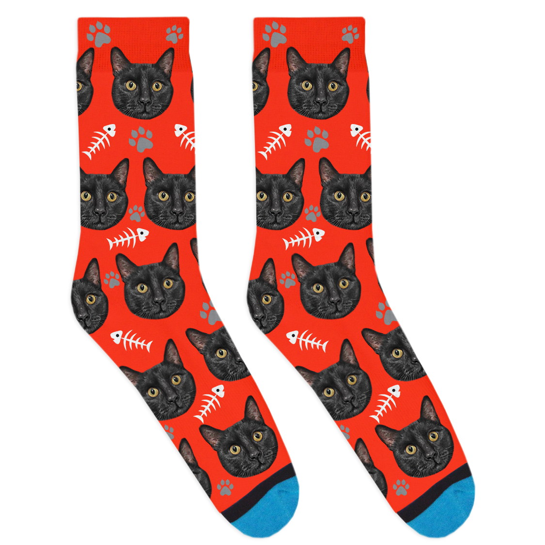 Custom Cat Socks