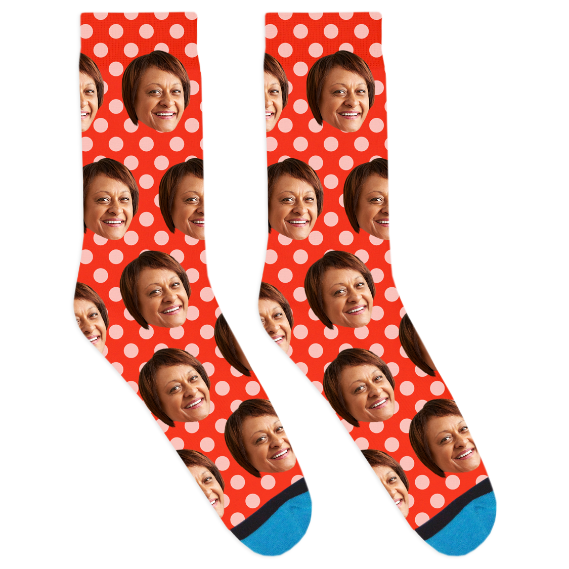 Custom Polka Dot Socks