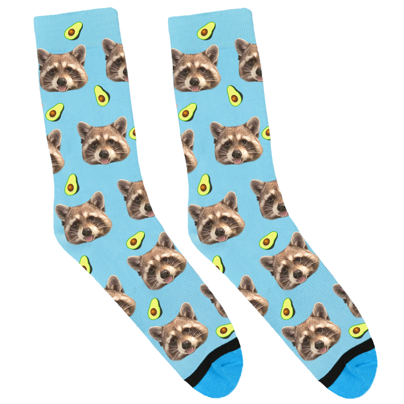 Rocket Da Raccoon Socks