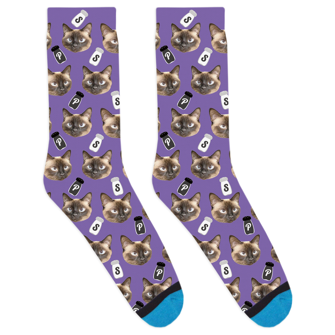 Salt and Pepper Socks