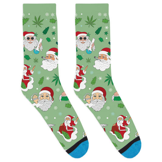 Santa Got High Socks