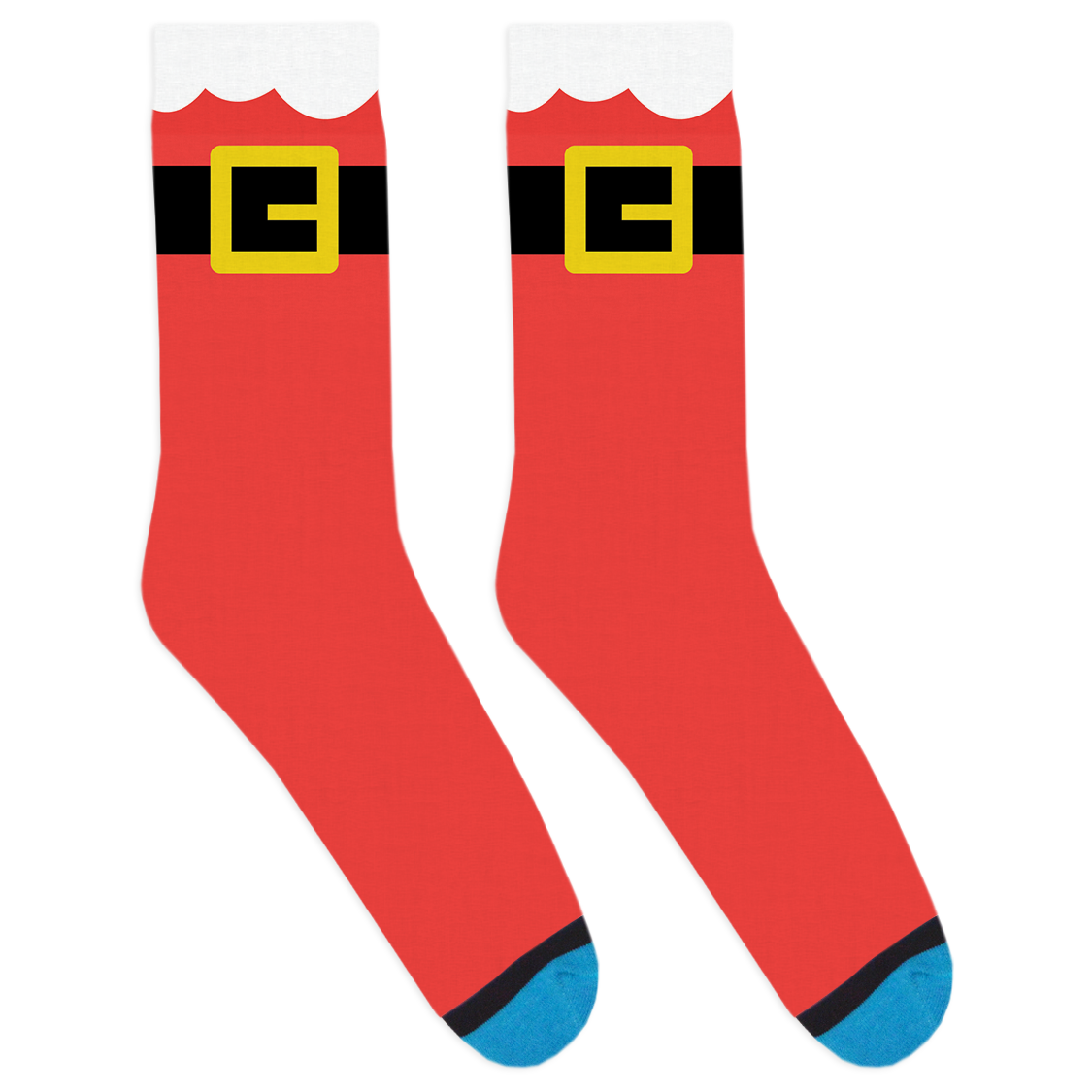 Santa Suit Socks