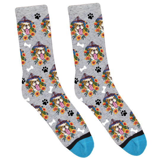 Buffy the Bulldog Socks