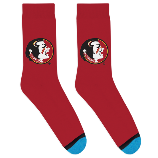Single Seminole Head Socks