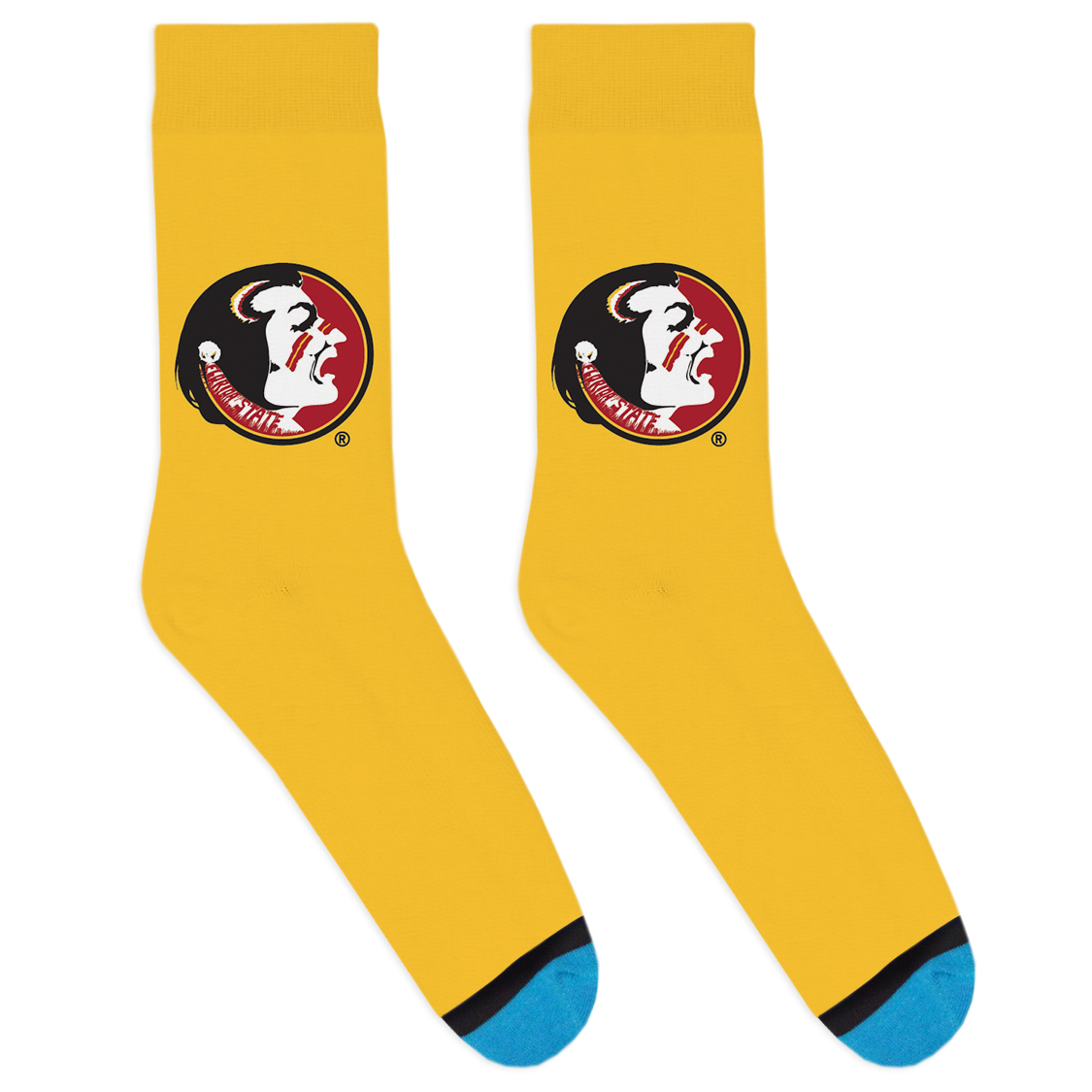Single Seminole Head Socks