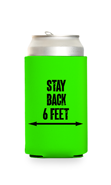 Six Feet Predesigned Can Cooler
