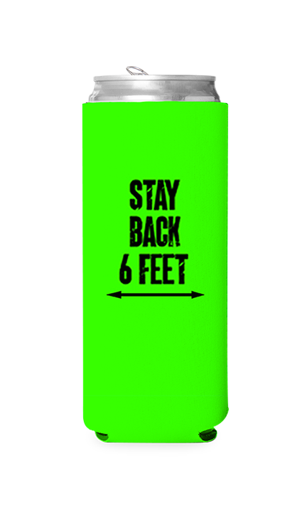 Six Feet Predesigned Can Cooler