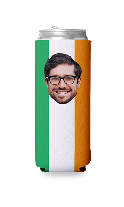 Custom Irish Flag Can Cooler