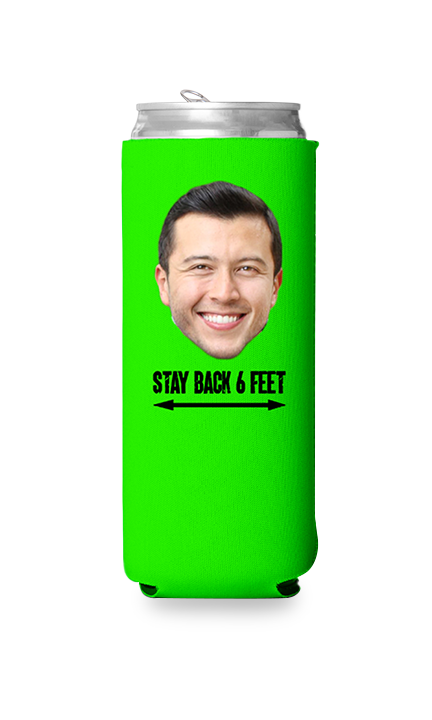Custom Six Feet Can Cooler