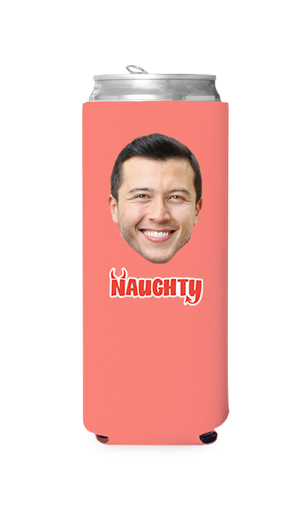 Custom Naughty Can Cooler
