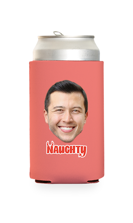 Custom Naughty Can Cooler