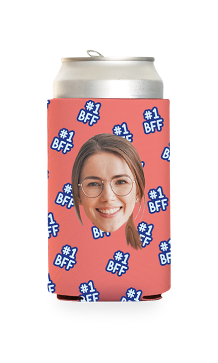Custom #1 BFF Can Cooler