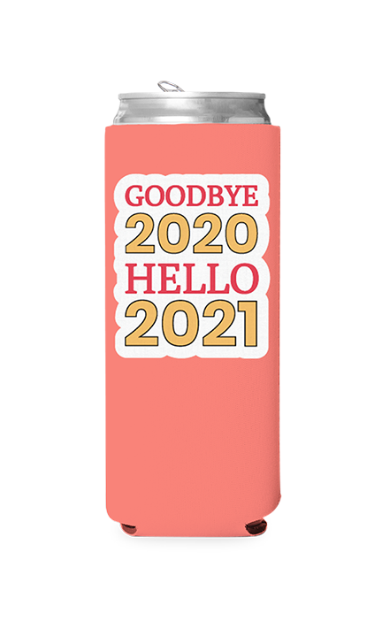 Goodbye 2020 Predesigned Can Cooler