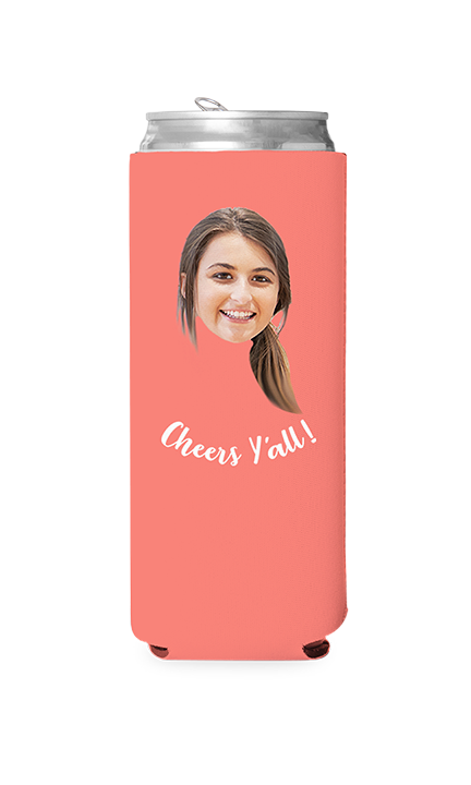 Custom Cheers Y'all Can Cooler