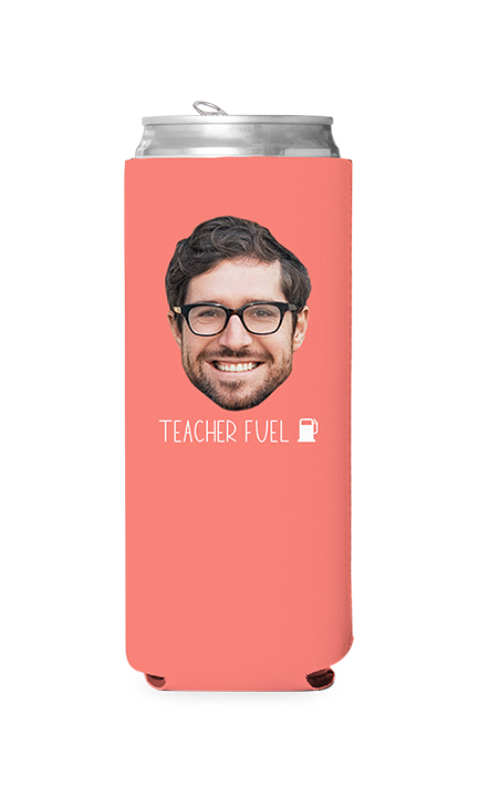 Custom Teacher Fuel Can Cooler