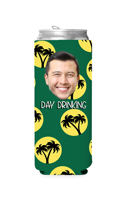 Custom Day Drinking Can Cooler