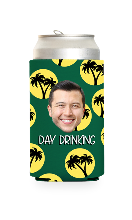 Custom Day Drinking Can Cooler