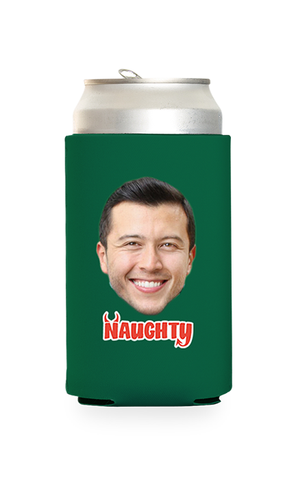 Custom Naughty Can Cooler