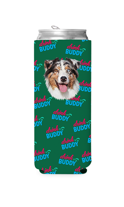 Custom Drink Buddy Logo Can Cooler